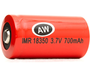 Li-ion AW IMR 18350 700 mAh
